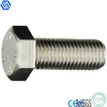 Standard Size Manufacturing Hardware Stainless Steel Hex Bolt